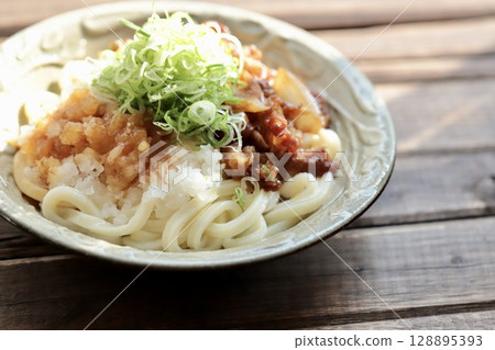 Cold corn potage with kernels in a glass cup Cold corn potage with kernels in a glass cup 128895393