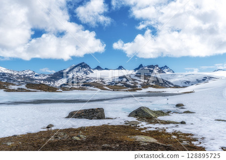 Storebjorn peak on Sognefjellet Route Storebjorn peak on Sognefjellet Route 128895725