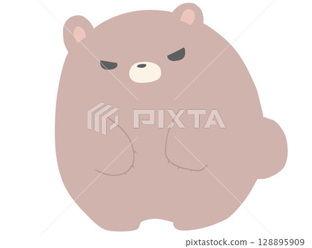 Bear standing without main line Bear standing without main line 128895909