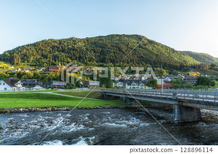 Sogndal town view Sogndal town view 128896114