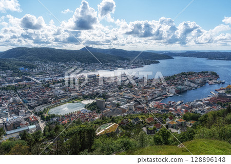 Bergen view from mount floyen 128896148