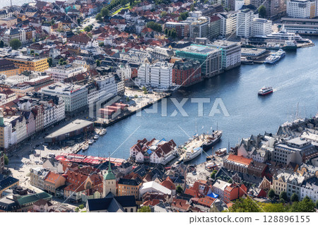 Bergen view from mount floyen 128896155