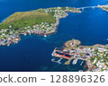 View of Reine from Reinebringen 128896326