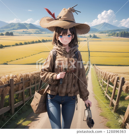 遼闊的土地和豐收(4) 遼闊的土地和豐收(4) 128896363