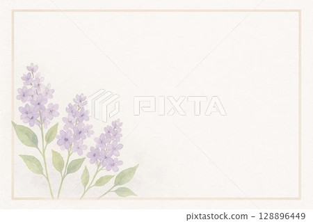 明信片薰衣草 128896449