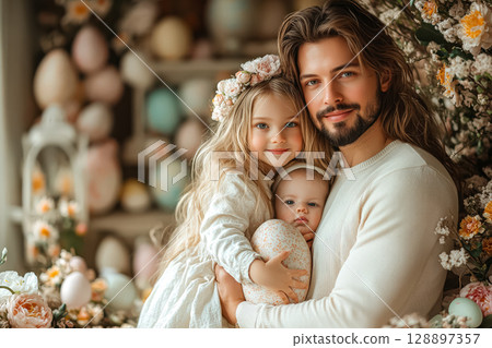 Scene is warm and family-oriented 128897357