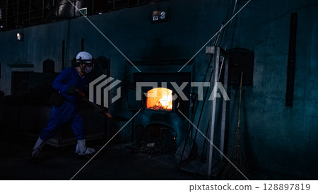 Pot still, Yoichi Distillery, Nikka Whisky, distillery, whiskey, Yoichi Town, Hokkaido, Otaru 128897819