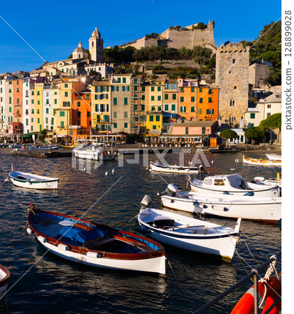 Portovenere La Spezia apartments and boats from sea view Portovenere La Spezia apartments and boats from sea view 128899028