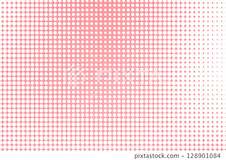 Pop art colorful comics book magazine cover. Polka dots pink and white background. Cartoon funny dotted retro pattern. Vector halftone illustration. Template design for poster, card, flyer Pop art colorful comics book magazine cover. Polka dots pink and white background. Cartoon funny dotted retro pattern. Vector halftone illustration. Template design for poster, card, flyer 128901084