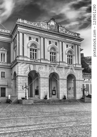 The historic Rendano Theatre in Cosenza, Italy 128901290