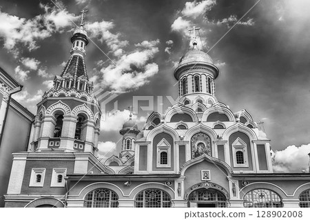 Kazan Cathedral in Red Square, Moscow, Russia 128902008