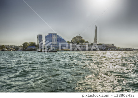 Scenic seafront of Sevastopol, Crimea Scenic seafront of Sevastopol, Crimea 128902452
