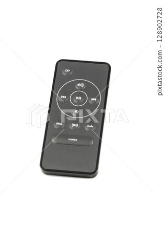 Small black unbranded remote control 128902728