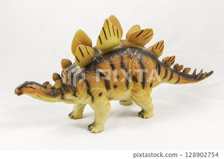 Stegosaurus dinosaur toy model 128902754