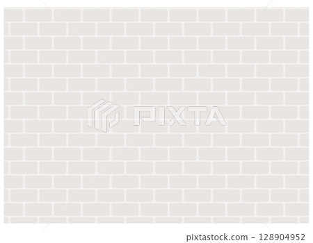 Simple square brick background pattern in white 128904952