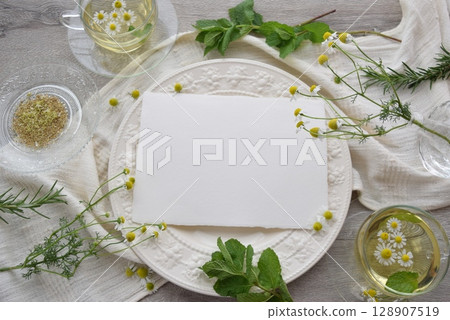 洋甘菊茶 128907519