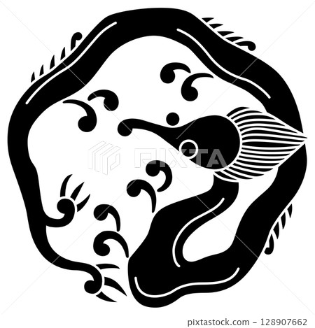 This is my family crest. It's called Hidari Ameyū. 128907662