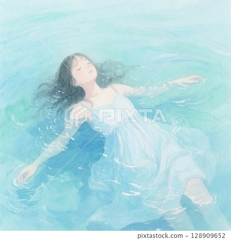 湖和女孩 湖和女孩 128909652