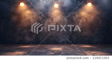 Professional Product Photography Studio with Soft Light Background - Ai Generated 128911003