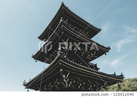 【水馬寺】雄偉的三重塔 128912040