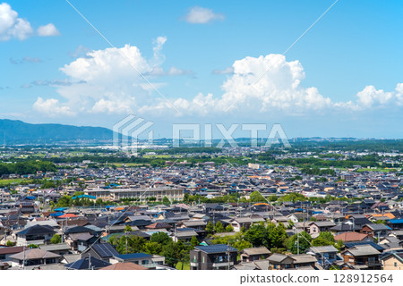 廣闊的住宅區(三重縣四日市櫻台) 廣闊的住宅區(三重縣四日市櫻台) 128912564
