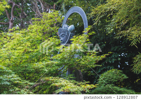 [Otokuniji Temple] A historic temple surrounded by nature in Kyoto 128912807