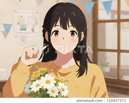 Woman illustration Woman illustration 128917371