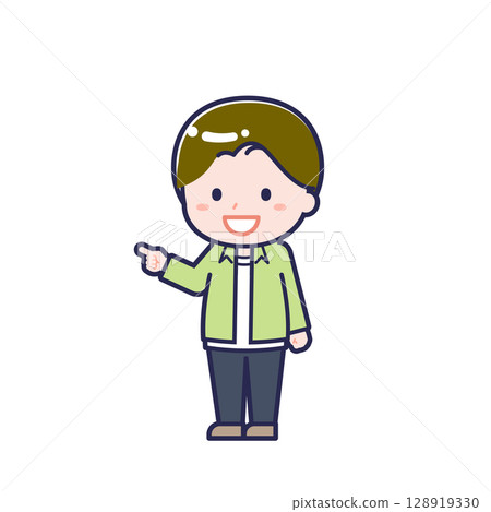 Casual clothes teenager / diagonal / male 16 128919330