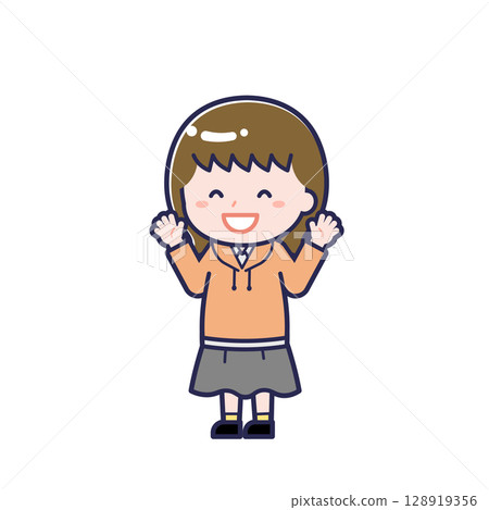 休閒服青少年/斜跨/女11 128919356