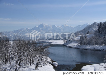 Uono River·越後Miyama雪景 Uono River·越後Miyama雪景 128919776