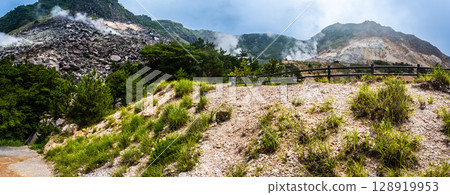 伽蘭達岳火山口遺跡全景圖[大分縣由布市] 128919953