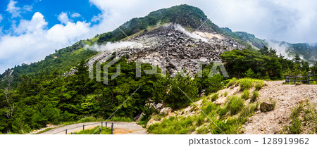 伽蘭達岳火山口遺跡全景圖[大分縣由布市] 128919962