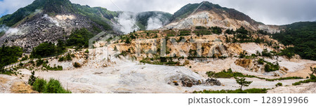 伽蘭達岳火山口遺跡全景圖[大分縣由布市] 128919966