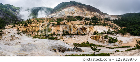 伽蘭達岳火山口遺跡全景圖[大分縣由布市] 128919970