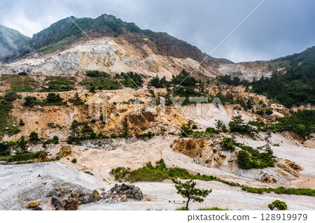 Garandake crater site [Yufu City, Oita Prefecture] 128919979