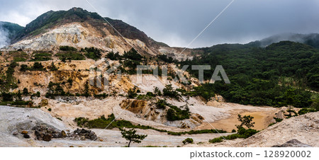 伽蘭達岳火山口遺跡全景圖[大分縣由布市] 128920002