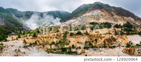伽蘭達岳火山口遺跡全景圖[大分縣由布市] 128920064