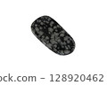雪花黑曜石－自然繪製的圖案 128920462