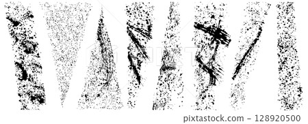 Ink background splash hand-drawn brush illustration Ink background splash hand-drawn brush illustration 128920500