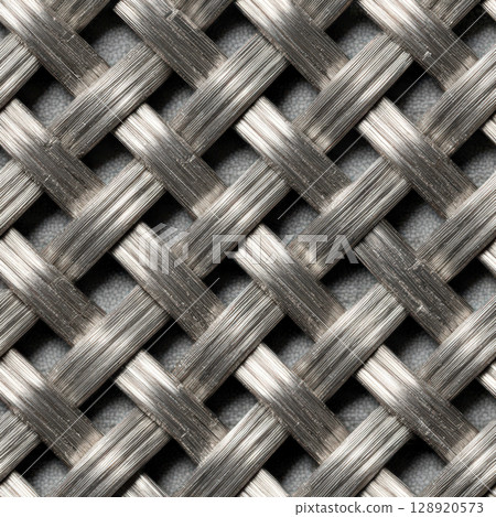 Seamless wire mesh background material 128920573