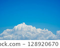 blue sky and white clouds 128920670