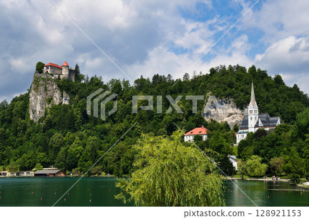 Bled Castle and Catholic Church Bled Castle and Catholic Church 128921153