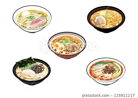 美味拉麵插圖集 美味拉麵插圖集 128921217
