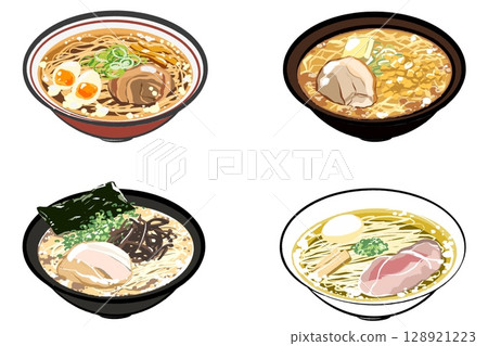 美味拉麵插圖集 美味拉麵插圖集 128921223