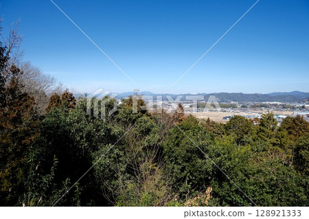 Kani City, Gifu Prefecture_View from the Akechi Castle Ruins Observatory 2_March 2025 128921333