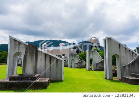 Gunma Prefectural Astronomical Observatory and Jantar Mantar in summer, Takayama Village, Gunma Prefecture 128921343