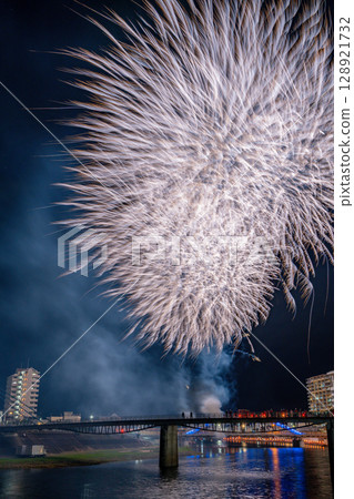 (靜岡縣)第77屆沼津夏日祭與鹿野川煙火大會在暮色中 (靜岡縣)第77屆沼津夏日祭與鹿野川煙火大會在暮色中 128921732