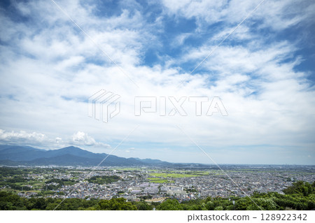 View from Shonan-daira in summer Hiratsuka City Isehara City July View from Shonan-daira in summer Hiratsuka City Isehara City July 128922342
