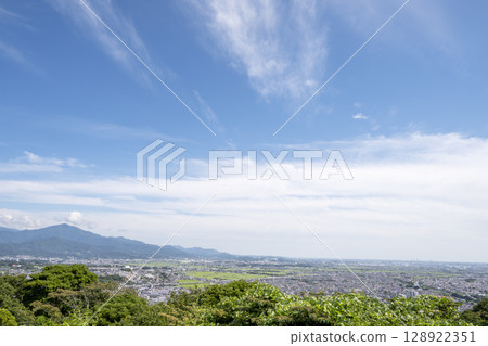 View from Shonan-daira in summer Hiratsuka City Isehara City July 128922351