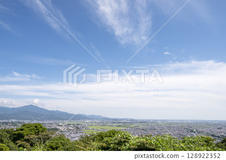 View from Shonan-daira in summer Hiratsuka City Isehara City July 128922352